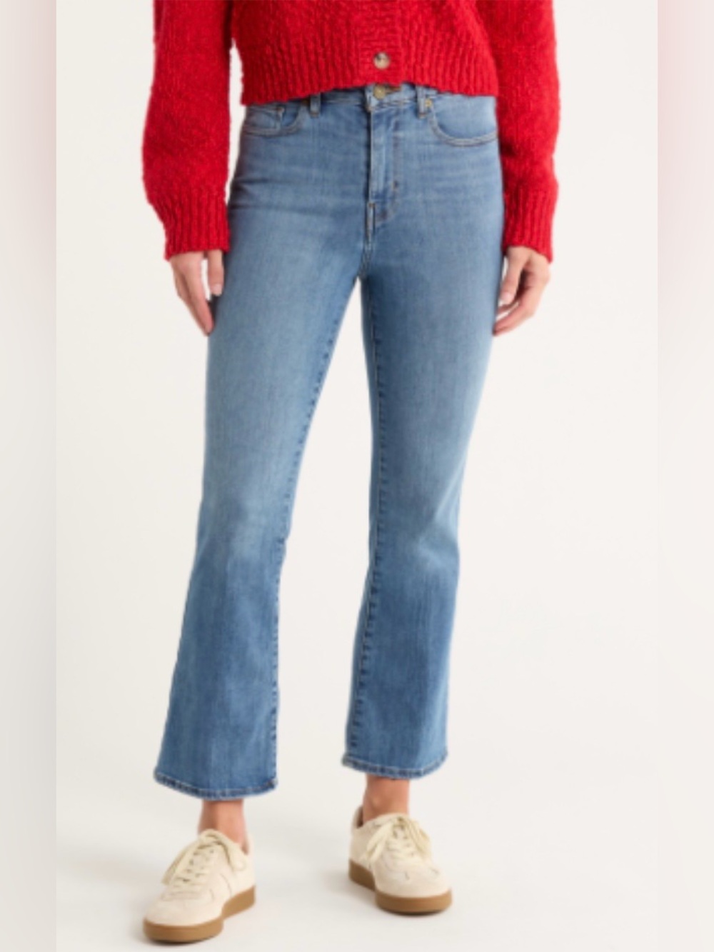 Frame Denim Le Cropped Mini Boot Cut